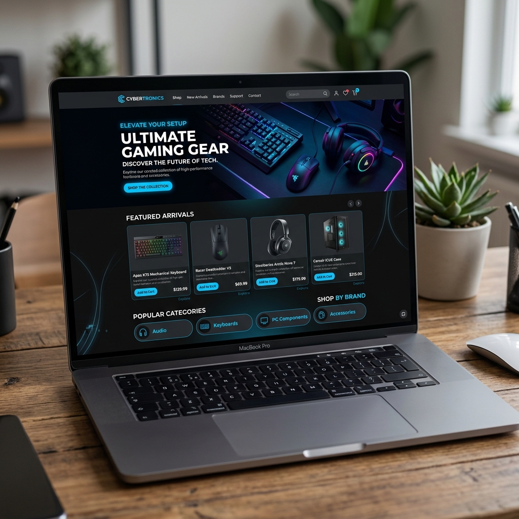 E-Commerce Platform Mockup